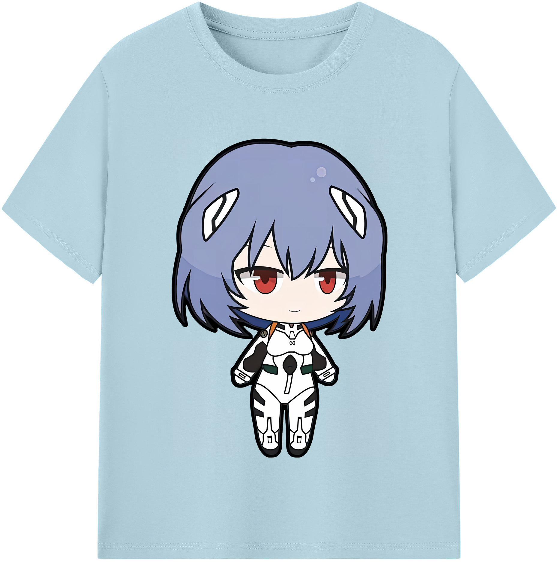 （画像用） EVA 新世紀エヴァンゲリオン 綿100％半袖Tシャツ（フロントプリント）